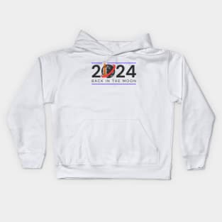 Nasa Artemis 2024 Back In The Moon Kids Hoodie